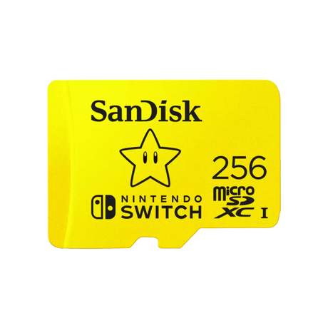 SanDisk 256GB microSDXC UHS-I spominska kartica za Nintendo Switch