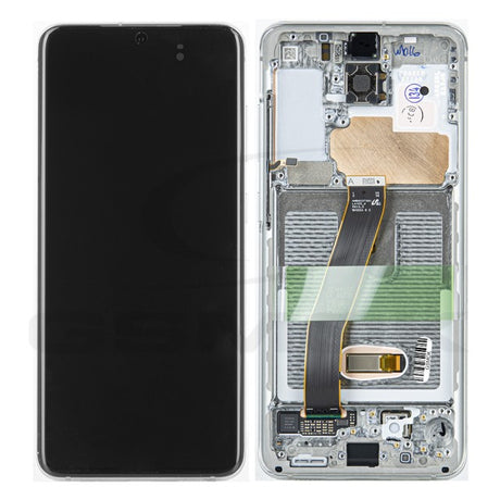 SAMSUNG GALAXY S20 TOUCH+LCD+FRAME WHITE SERVICE PACK