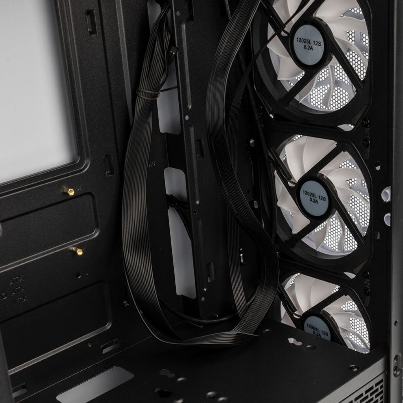 KOLINK OBSERVATORY LITE MESH ATX RGB osvetljeno ohišje, belo