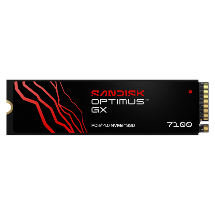 SANDISK 500GB Optimus GX 7100 M.2 2280-S3-M PCIe 4.0 NVMe 2.0 SSD disk