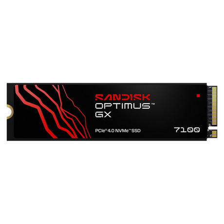 SANDISK 500GB Optimus GX 7100 M.2 2280-S3-M PCIe 4.0 NVMe 2.0 SSD disk