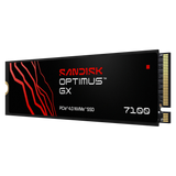 SANDISK 500GB Optimus GX 7100 M.2 2280-S3-M PCIe 4.0 NVMe 2.0 SSD disk
