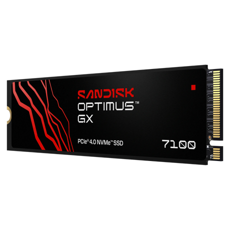 SANDISK 500GB Optimus GX 7100 M.2 2280-S3-M PCIe 4.0 NVMe 2.0 SSD disk