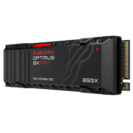 SANDISK 1TB Optimus GX PRO 850X M.2 2280-S3-M PCIe 4.0 NVMe 1.4 SSD disk s hladilnikom