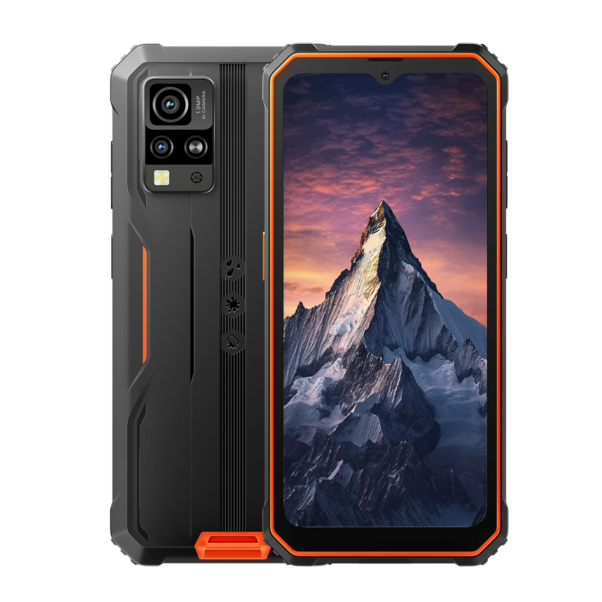 Blackview pametni robustni telefon BV4800 PRO 4/128GB, oranžen