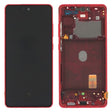 SAMSUNG GALAXY S20 5G LCD+FRAME RED ORIGINAL SERVICE PACK