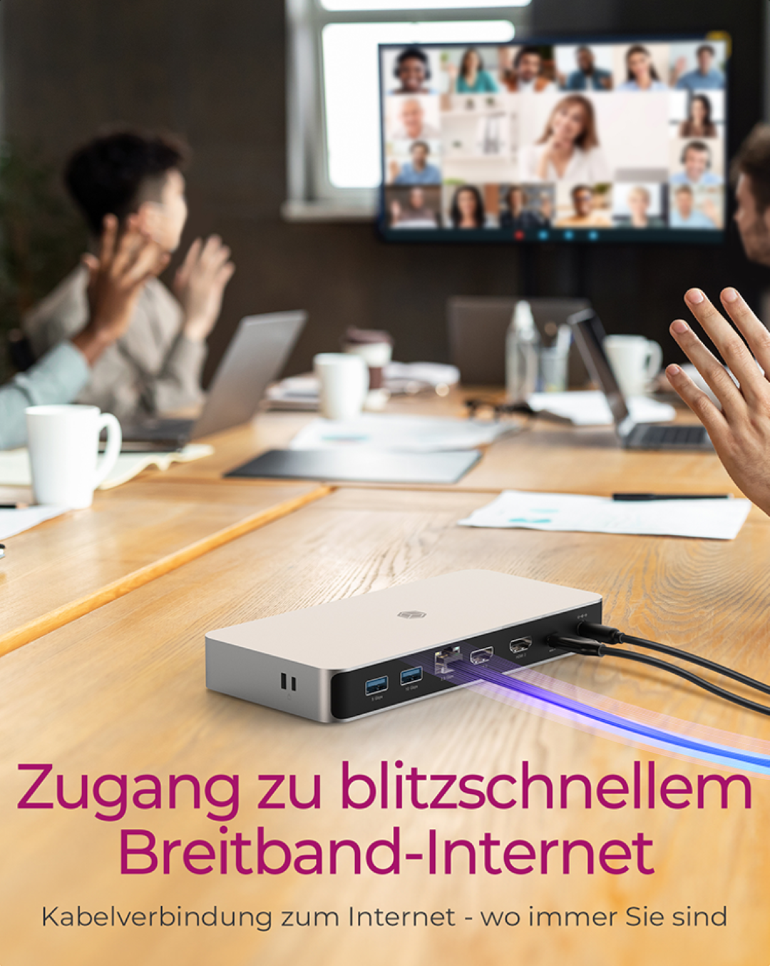 Icybox IB-DK2880-C41 priključna postaja USB4 Type-C z dvojnim video izhodom