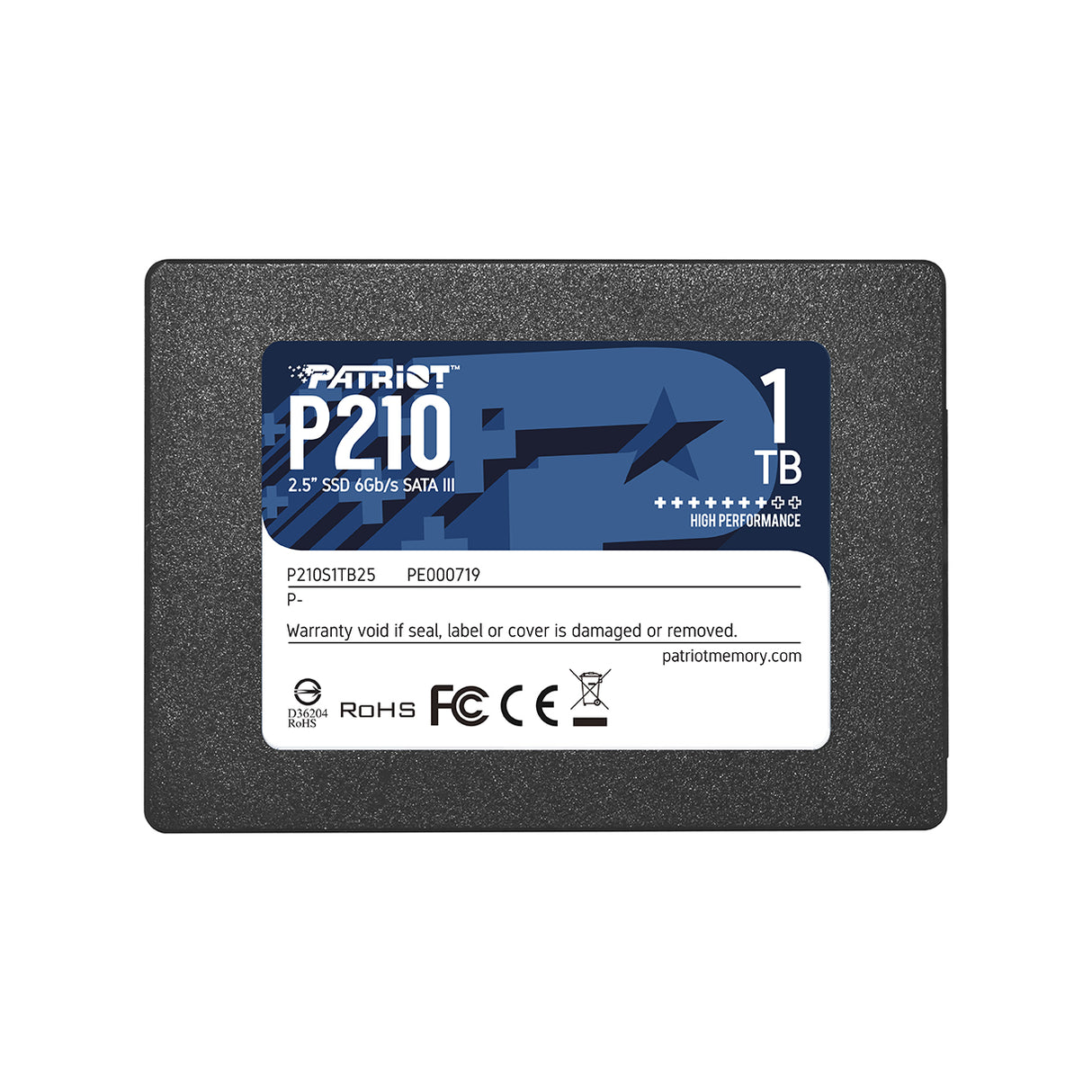 Patriot P210 1TB SSD SATA 3 2.5"