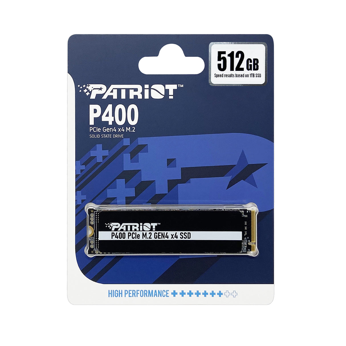 Patriot P400 512GB M.2 NVMe SSD PCIe Gen 4 x4