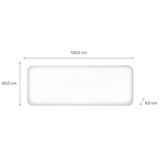 MILL panelni konvekcijski radiator 1300W bel jeklo PA1300WIFI4