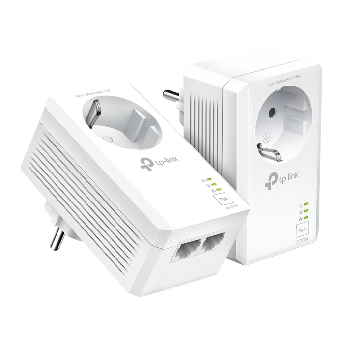 TP-LINK TL-PA7027P KIT AV1000 2xGigabit powerline adapter