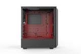 PHANTEKS ECLIPSE P300 TEMPERED GLASS USB3 ATX črno/rdeče ohišje