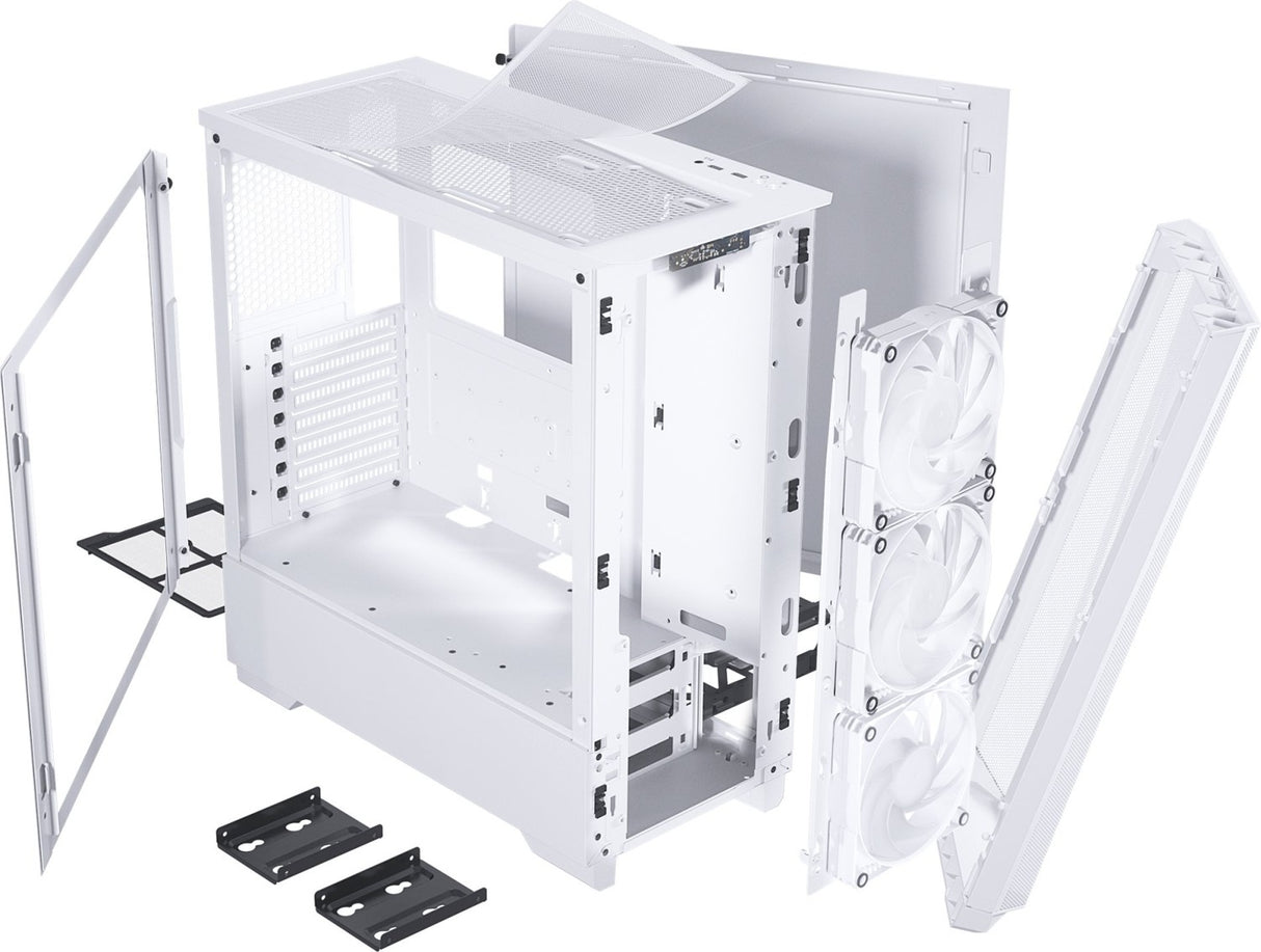 PHANTEKS ECLIPSE G360A TEMPERED GLASS D-RGB LED ATX belo ohišje