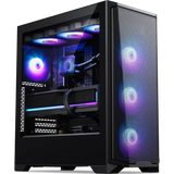 PHANTEKS ECLIPSE G370A TEMPERED GLASS D-RGB LED ATX črno ohišje