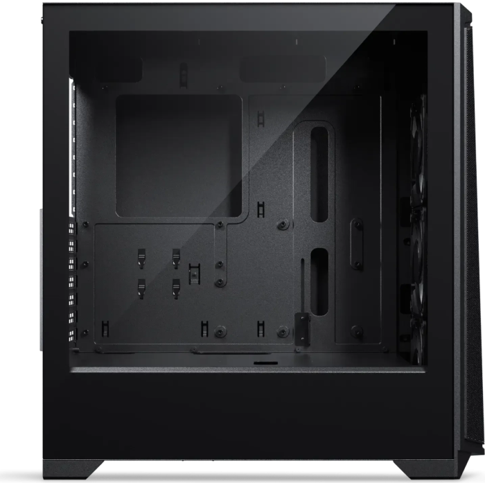 PHANTEKS ECLIPSE G370A TEMPERED GLASS D-RGB LED ATX črno ohišje