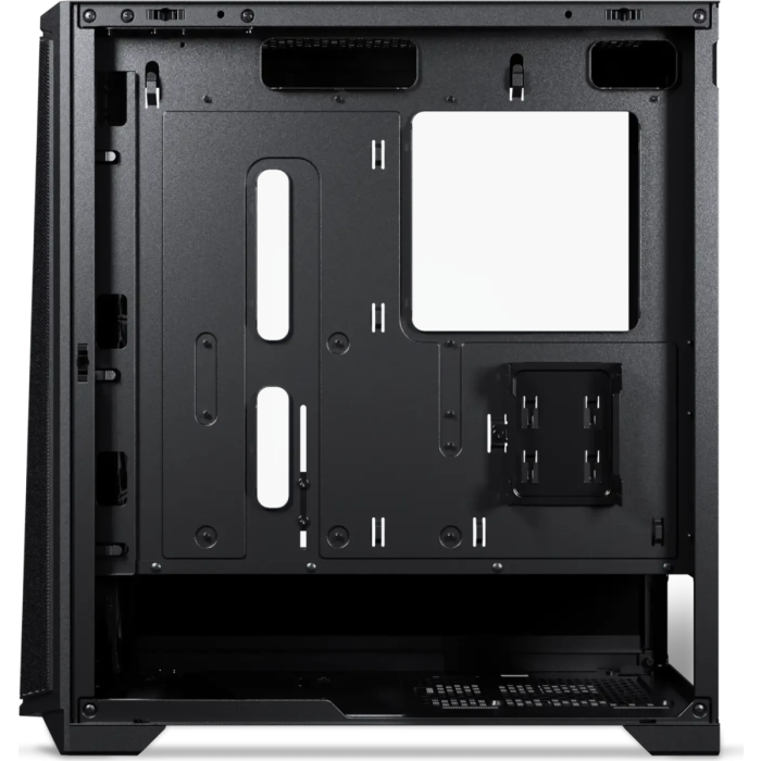 PHANTEKS ECLIPSE G370A TEMPERED GLASS D-RGB LED ATX črno ohišje