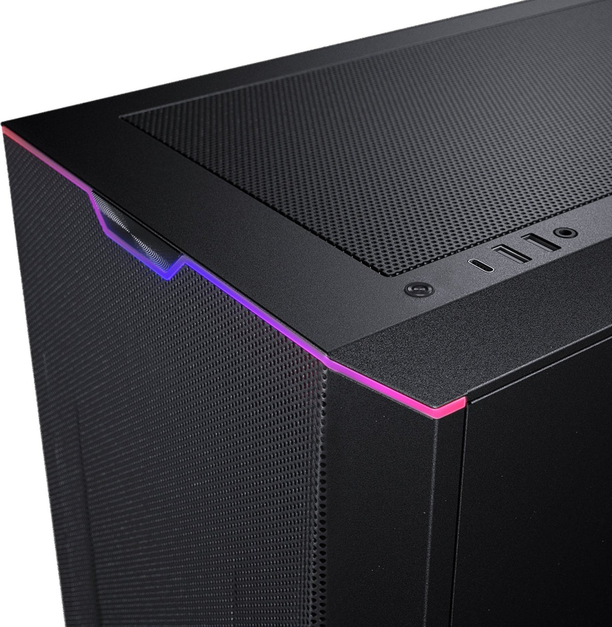PHANTEKS ECLIPSE G500A TEMPERED GLASS ATX črno ohišje