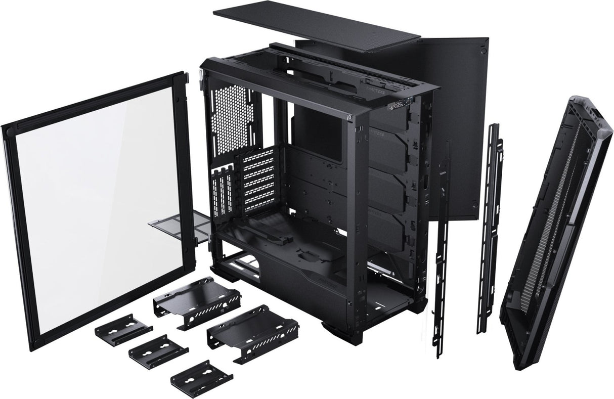 PHANTEKS ECLIPSE G500A TEMPERED GLASS ATX črno ohišje