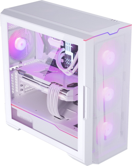 PHANTEKS ECLIPSE G500A TEMPERED GLASS D-RGB LED ATX belo ohišje