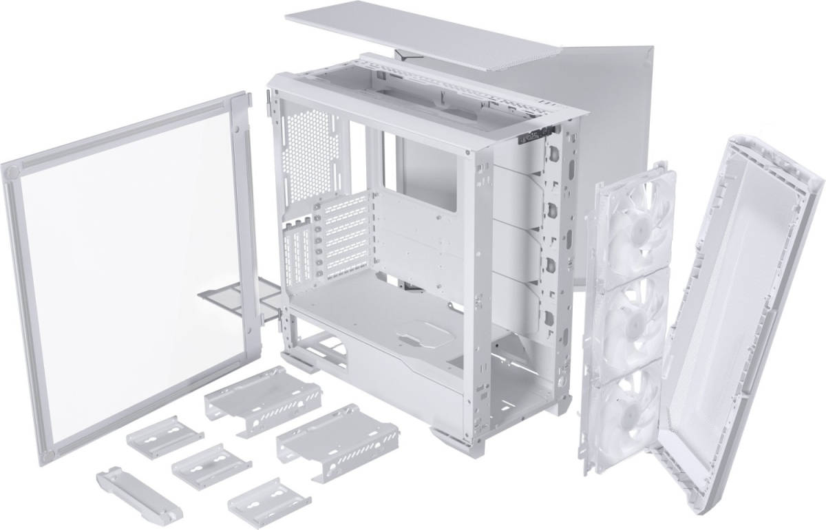 PHANTEKS ECLIPSE G500A TEMPERED GLASS D-RGB LED ATX belo ohišje