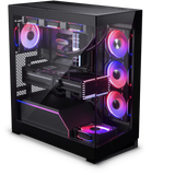 PHANTEKS NV5 MKII TEMPERED GLASS D-RGB E-ATX črno ohišje