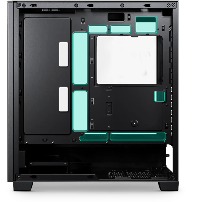 PHANTEKS XT Silent E-ATX črno ohišje