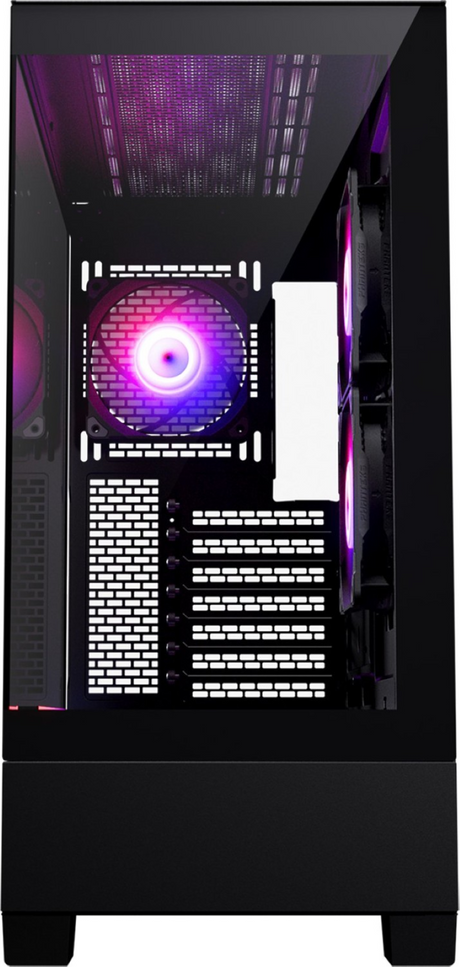 PHANTEKS XT View TEMPERED GLASS D-RGB E-ATX črno ohišje