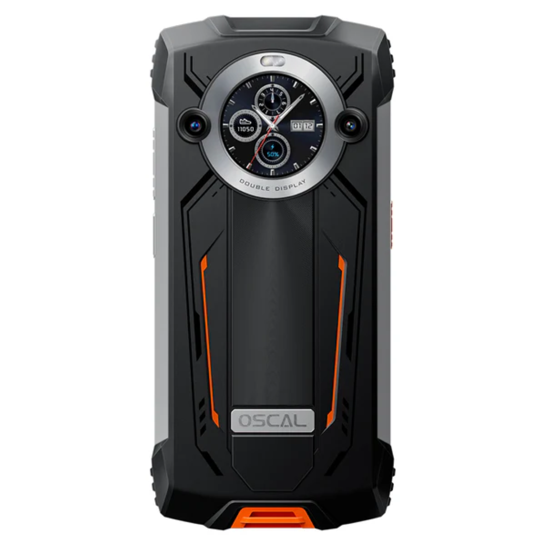 OSCAL PILOT 2 pametni robustni telefon 8GB + 256GB, oranžen