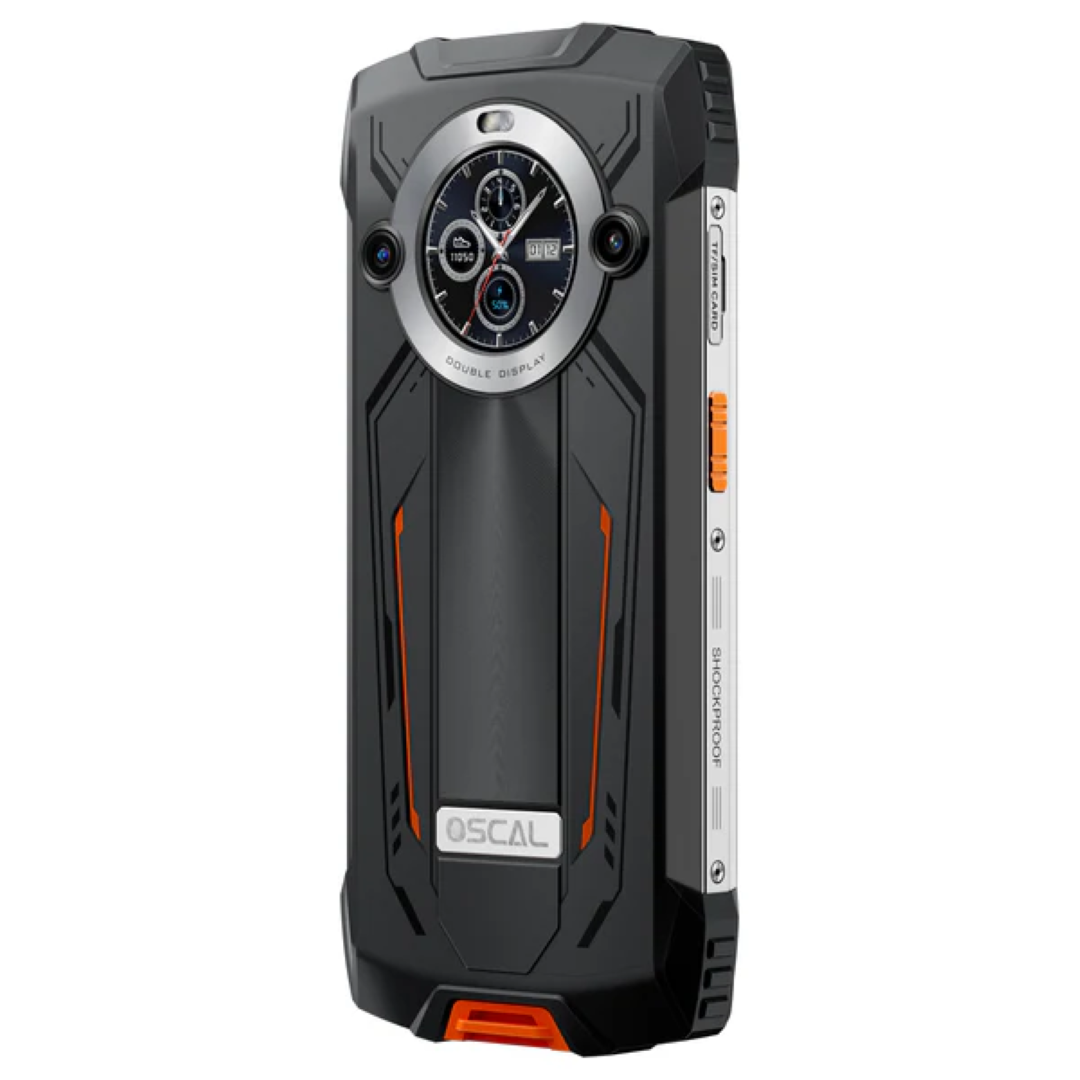 OSCAL PILOT 2 pametni robustni telefon 8GB + 256GB, oranžen
