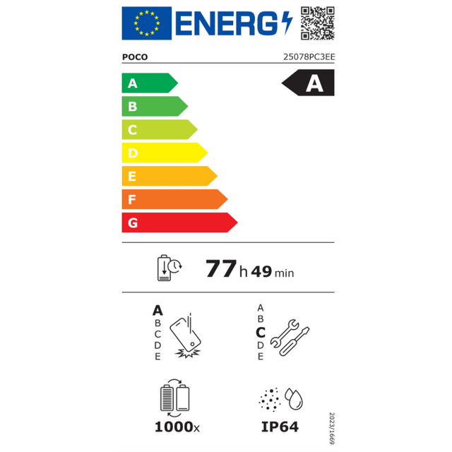 POCO C85 pametni telefon 6/128GB, zelen