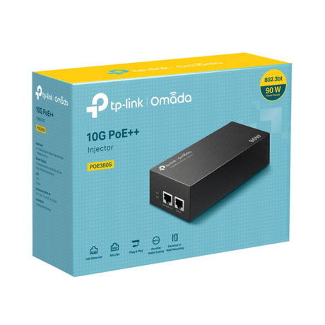 TP-LINK TL-POE380S 10G PoE++ Injector