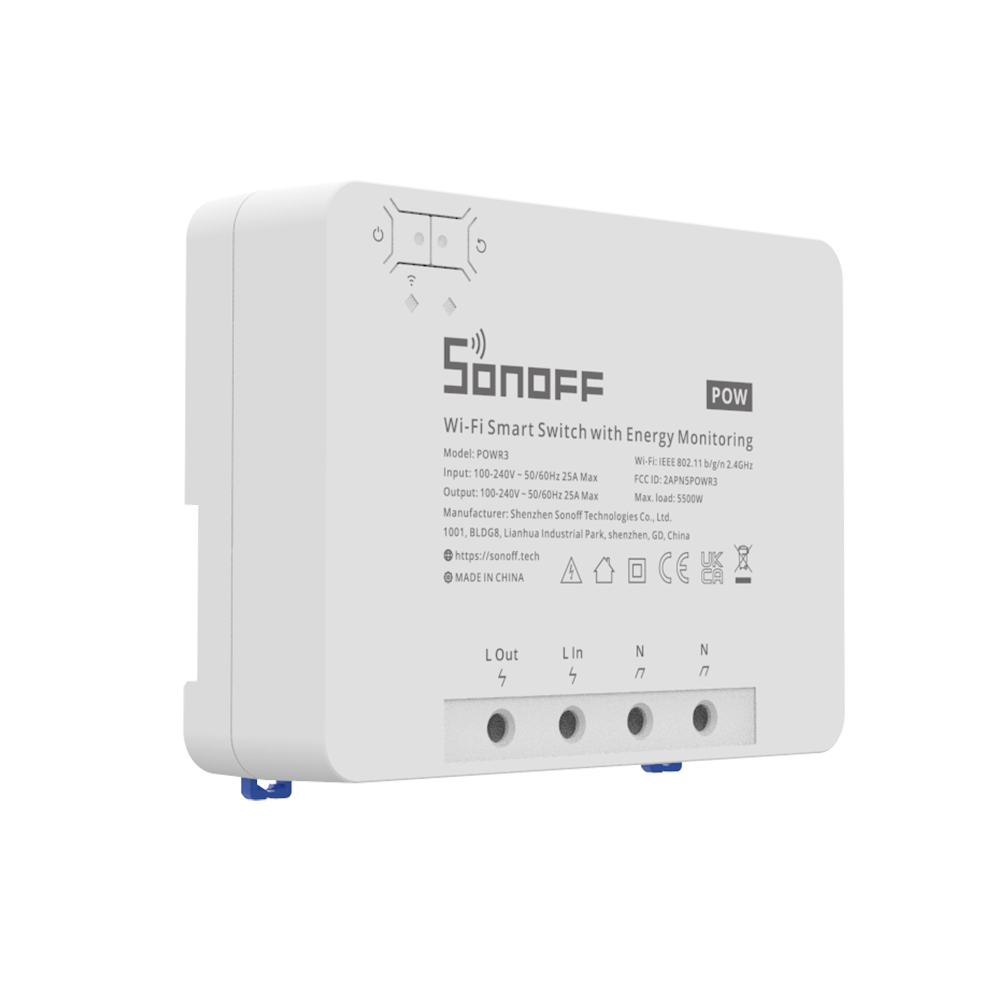 SONOFF pametno stikalo Wi-Fi za merjenje porabe energije POWR3