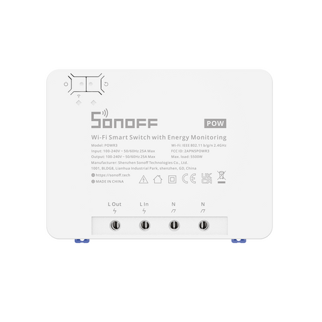 SONOFF pametno stikalo Wi-Fi za merjenje porabe energije POWR3