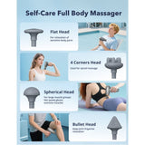 TAOTRONICS Masažna mini pištola siva