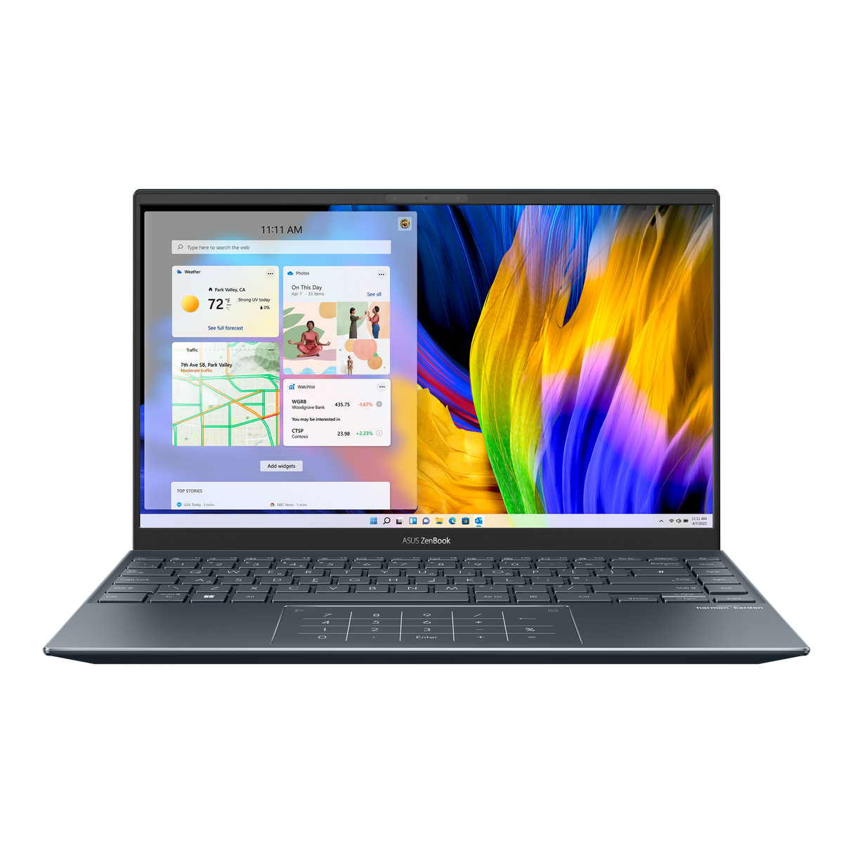 ASUS ZenBook 14 UM425QA Ryzen 5-5600H, 16GB, 512, Windows 11