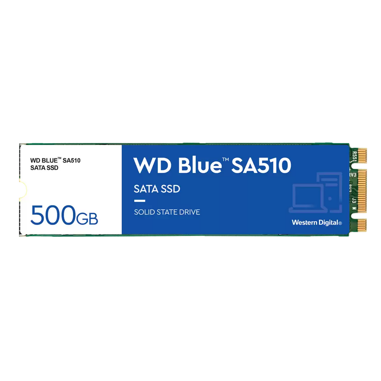 WD 500GB SSD BLUE SA510 M.2 SATA3