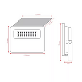 ASALITE LED solarni reflektor 10W 4000K, 1300Lm