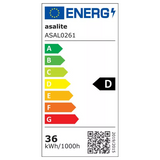 ASALITE LED BackLit panel 60x60cm 4000K 36W 5400lm