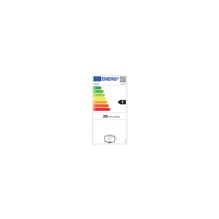 Philips 326P1H 31,5" IPS QHD 75Hz USB-C PD monitor
