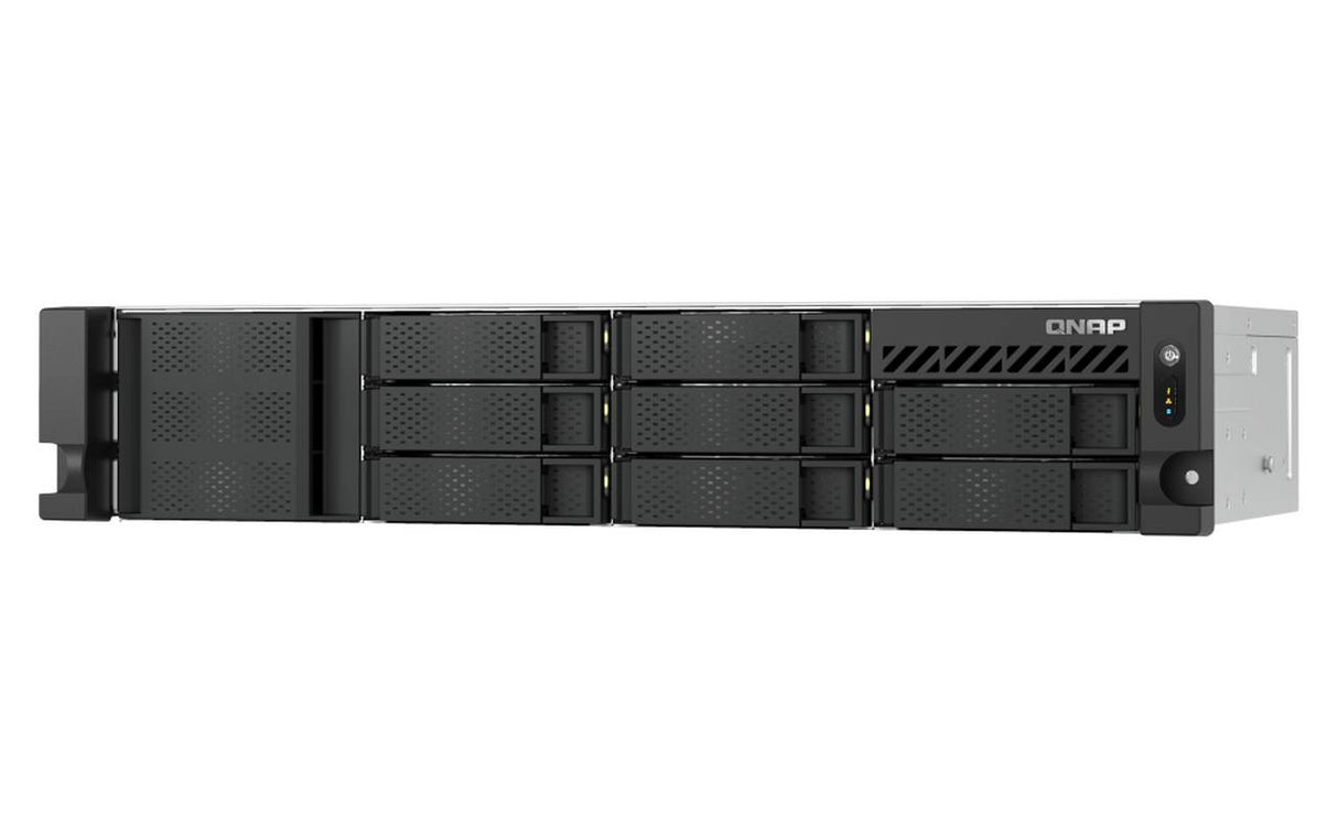 QNAP NAS za 8 diskov, 8GB ram, 2,5Gb mreža, rack 2U