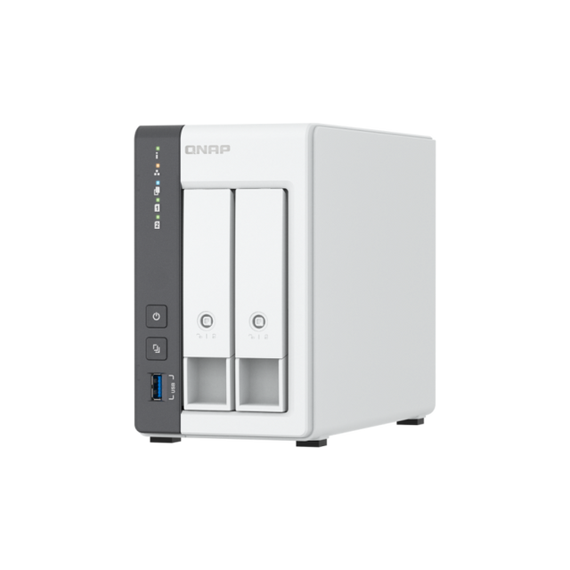 NAS strežnik za 2 diska, 4GB ram, 2,5Gb mreža