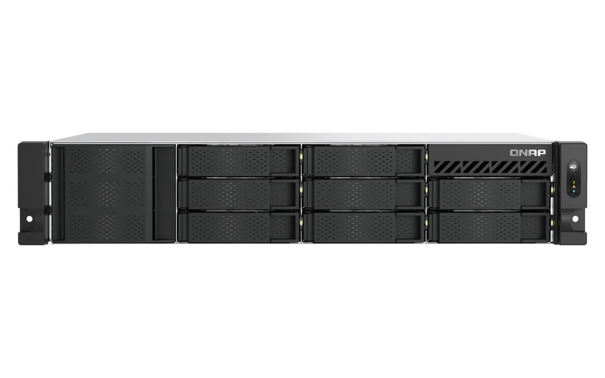 QNAP NAS za 8 diskov, 8GB ram, 2,5Gb mreža, rack 2U
