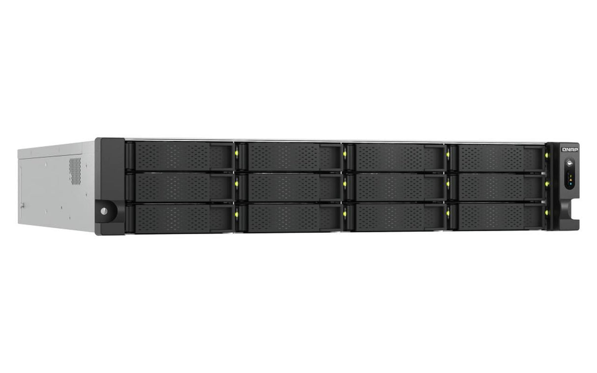 QNAP NAS strežnik za 12 diskov, 2U rack, 16GB ram, 10Gb mreža
