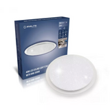 Asalite LED stropna svetilka LILY 48W 4000K 4320 lumnov okrogla učinek zvezdic/bleščic