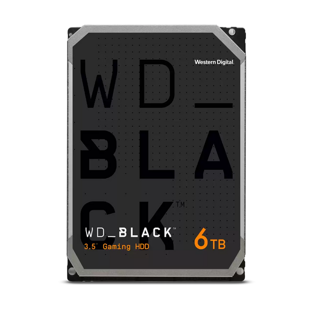 WD trdi disk 6TB SATA3, 6Gb/s, 7200, 128MB WD BLACK