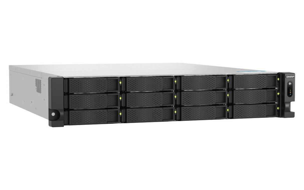 QNAP NAS strežnik za 12 diskov, 2U rack, 16GB ram, 10Gb mreža
