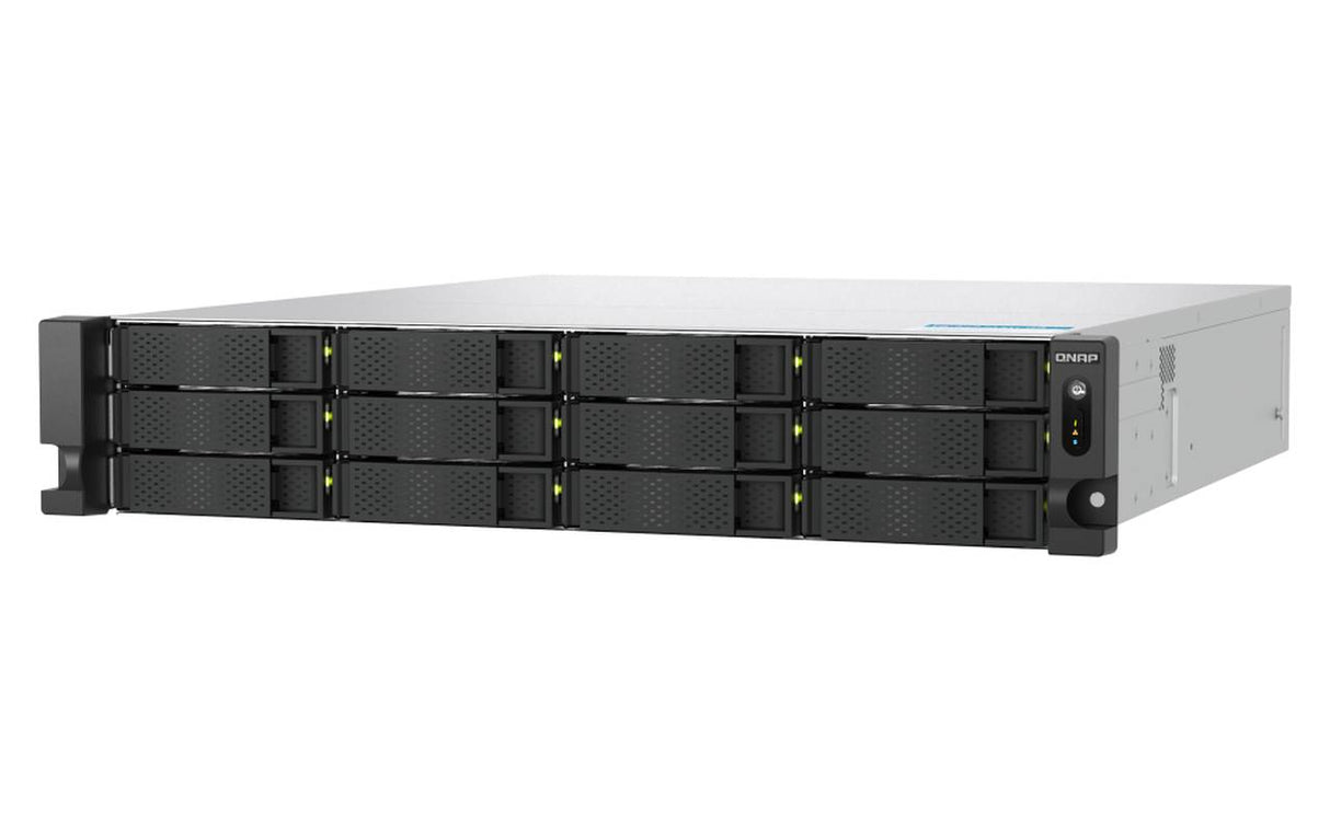 QNAP NAS strežnik za 12 diskov, 2U rack, 16GB ram, 10Gb mreža
