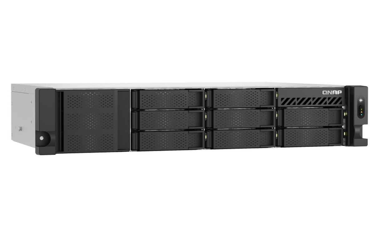 QNAP NAS za 8 diskov, 8GB ram, 2,5Gb mreža, rack 2U