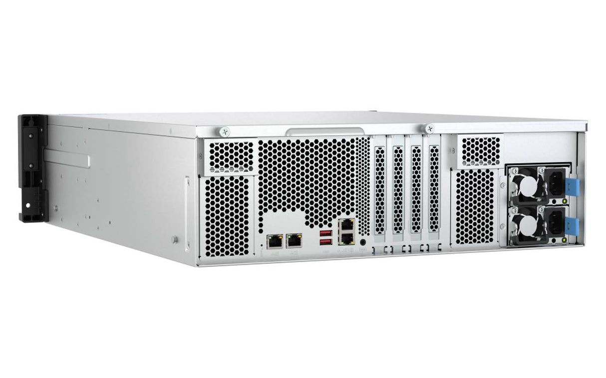 QNAP NAS strežnik za 16 diskov, rack 3U; 32GB ram, 10Gb mreža