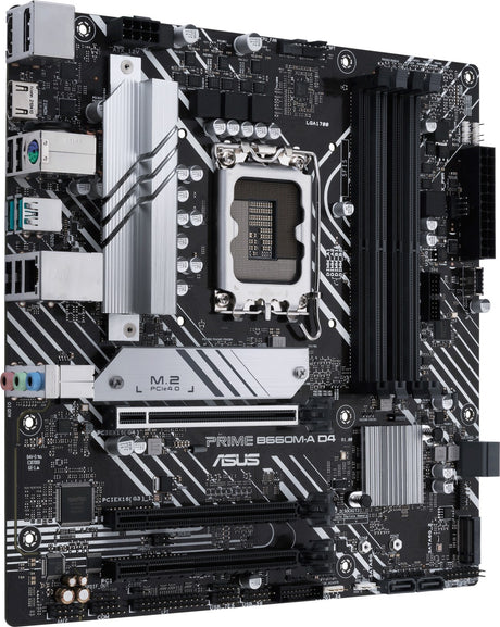 ASUS PRIME B660M-A D4-CSM, DDR4, SATA3, USB3.2Gen1, DP, LGA1700 mATX